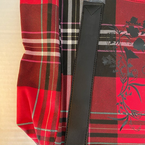 Victoria’s Secret Tote Bag Red Black New - Picture 5 of 16